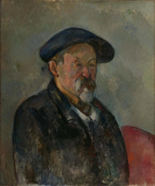 Cézanne, Zelfportret met baret