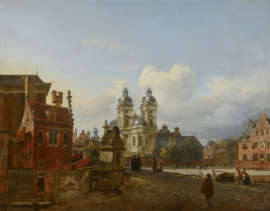 Van der Heyden, De St. Andreaskerk in Düsseldorf