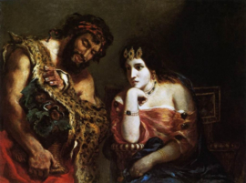 Delacroix, Cleopatra en de boer