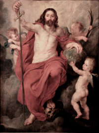 Rubens, Christus overwint de dood en de zonde