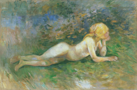 Morisot, Liggende naakte herderin