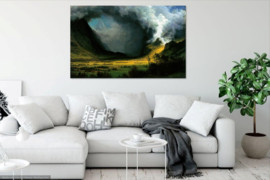Bierstadt, Storm in de bergen