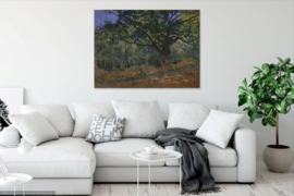 Monet, De eik in het bos van Fontainebleau
