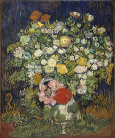 Van Gogh, Boeket met bloemen in een vaas