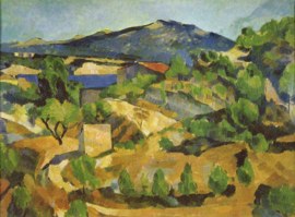 Cézanne, Bergen in de Franse Provence