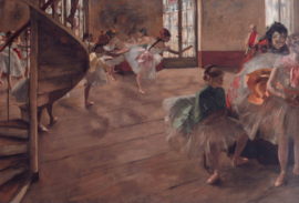 Degas, De repetitie
