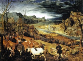Bruegel, De terugkeer van de herders