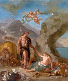 Delacroix, De herfst, Bacchus en Ariadne