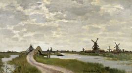 Monet, Windmolens bij Zaandam