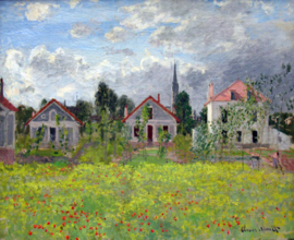 Monet, huizen in Argenteuil