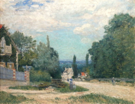 Sisley, De weg van Louveciennes