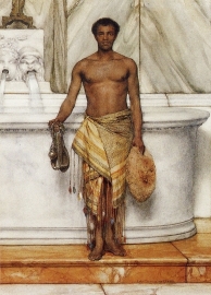 Alma-Tadema, Een badmeester