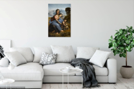 Da Vinci, De maagd en kind met de heilige Anna