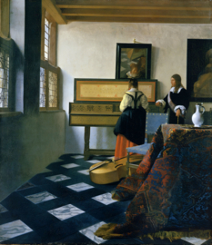 Vermeer, De muziekles