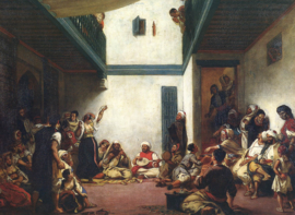 Delacroix, Joods huwelijk in Marokko