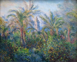 Monet, Tuin in Bordighera, ochtend