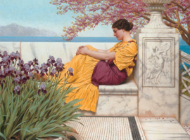 Godward, Onder de bloesems