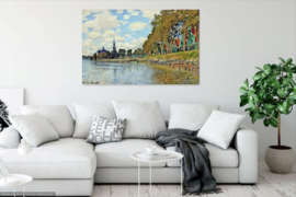 Monet, De Zuiddijk in Zaandam