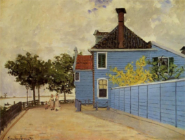 Monet, Het blauwe huis in Zaandam