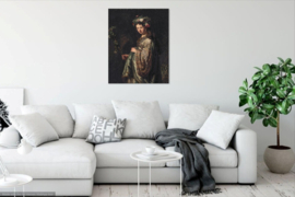 Rembrandt, Portret van Saskia als Flora