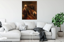 Rembrandt, Oude man in leunstoel