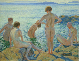 Van Rysselberghe, De baadsters