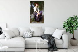 Bouguereau, Aan de rand van de beek