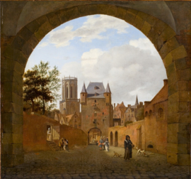 Van der Heyden, De waterpoort in Emmerich