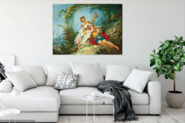 Fragonard, Gelukkige geliefden