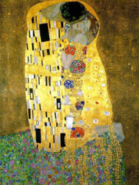 Klimt, De kus (uitsnede)