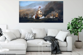 Van de Velde, De Gouden Leeuw in de slag om Texel