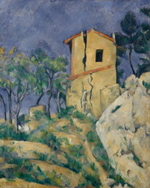 Cézanne, Het huis met de gebarsten muren