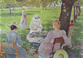 Van Rysselberghe, Voormiddag in juli (de boomgaard)