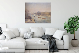 Pissarro, Ochtend op de Seine