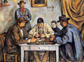 Cézanne, De kaartspelers 2