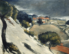 Cézanne, Smeltende sneeuw in l'Estaque