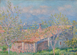 Monet, Het huis van de tuinman in Antibes
