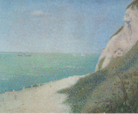 Seurat, Het strand Bas Butin bij Honfleur