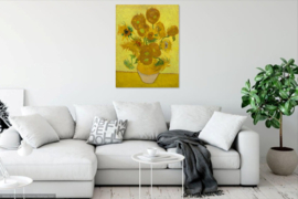 Van Gogh, Zonnebloemen in een vaas