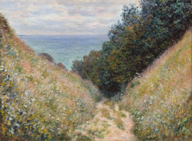 Monet, Grotweg in Pourville