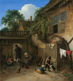 Van Ostade, De voortuin