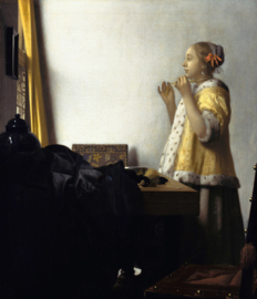 Vermeer, Jonge vrouw met een parelsnoer