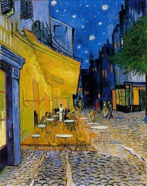 Van Gogh, Cafeterras bij nacht, Place du Forum