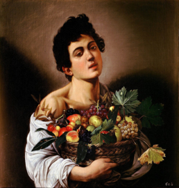 Caravaggio, Jongen met een fruitmand