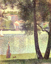 Seurat, De Seine bij Courbevoie