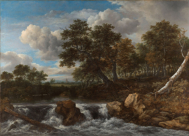Van Ruisdael, Landschap met waterval