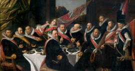 Hals, Feestmaal van de officieren van de St. Jorisschutterij