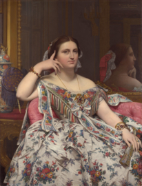 Ingres, Portret van Madame Moitessier