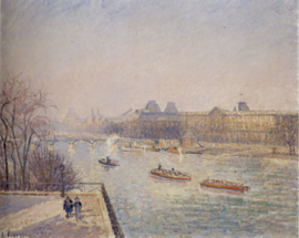 Pissarro, Ochtend op de Seine