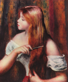 Renoir, Meisje dat haar haar kamt